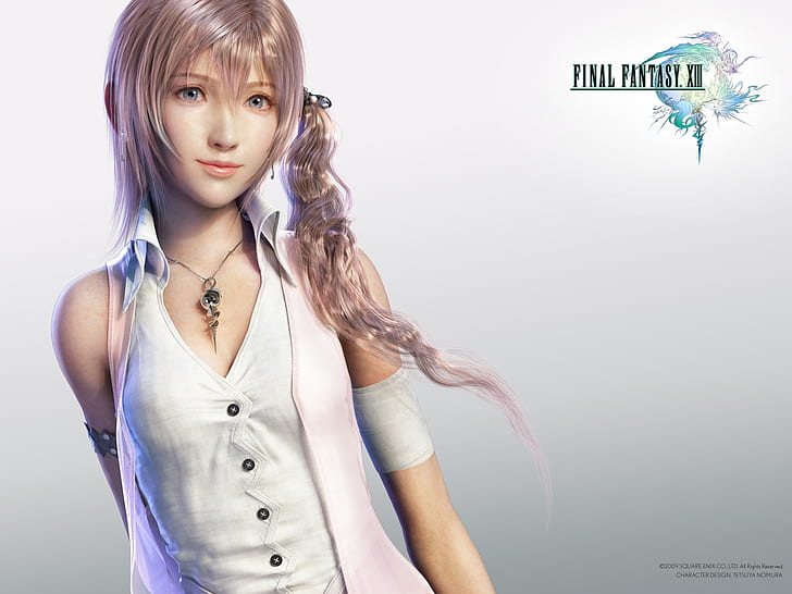 Final Fantasy Final Fantasy XIII Сера Фаррон 1600x1200 Видеоигры Final Fantasy HD Art, Final Fantasy, Final Fantasy XIII, HD обои