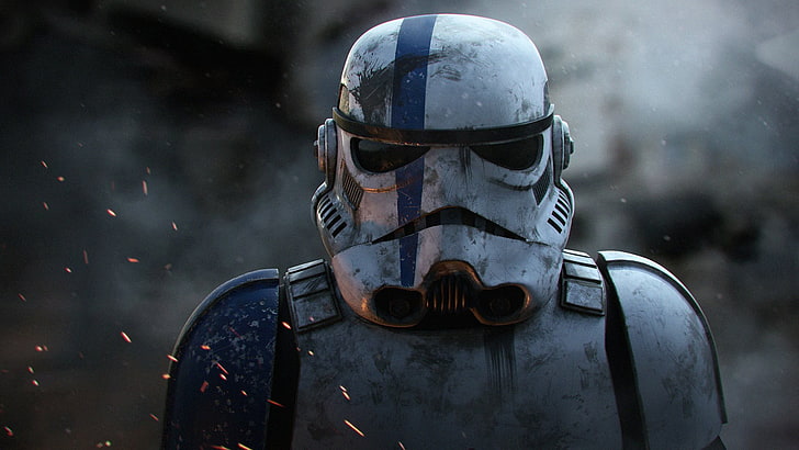 Star Wars Clowntrooper, Guerra nas Estrelas, stormtrooper, realista, HD papel de parede