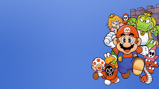 Fond d'écran Nintendo Mario World, Club Nintendo, Super Mario, Nintendo, Nintendo Entertainment System, Fond d'écran HD HD wallpaper