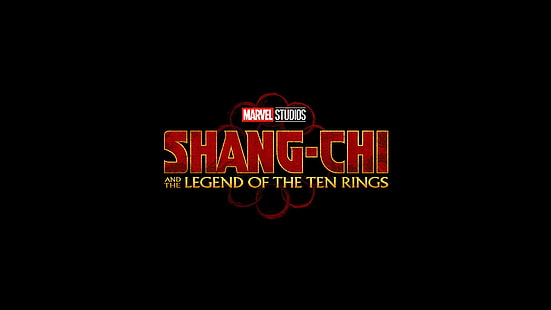 Película, Shang-Chi y la leyenda de los diez anillos, logotipo, Marvel Comics, Fondo de pantalla HD HD wallpaper
