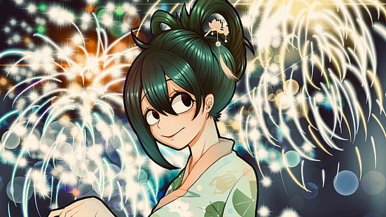 Anime, Boku kein Held, Boku kein Held Academia, Anime Mädchen, Tsuyu Asui, HD-Hintergrundbild HD wallpaper