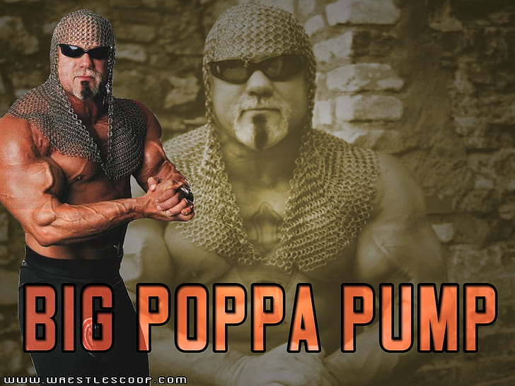 chainmail poser big poppa pump Sports Wrestling HD Art , chainmail, poser, scott stiener, wrestler, HD wallpaper