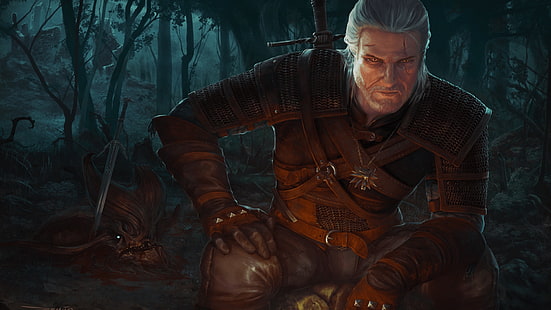 The Witcher 3: Vahşi Av, video oyunları, Rivia Geralt, The Witcher, HD masaüstü duvar kağıdı HD wallpaper