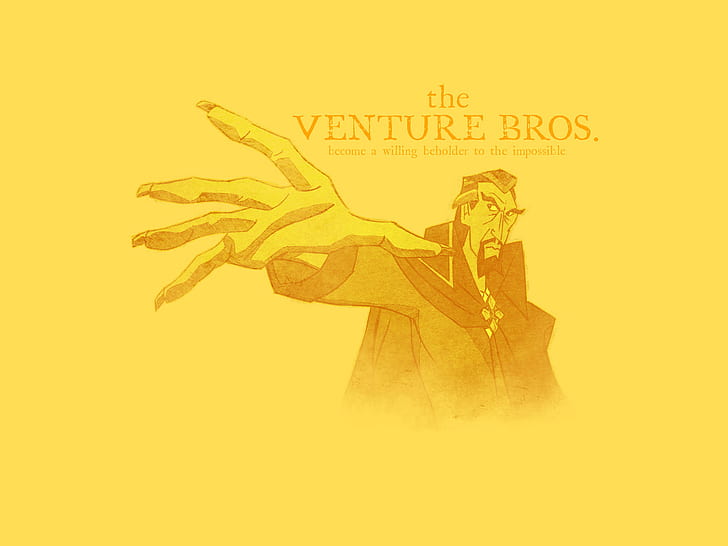 The Venture Bros Yellow HD, cartoon/comic, the, yellow, bros, venture, HD wallpaper