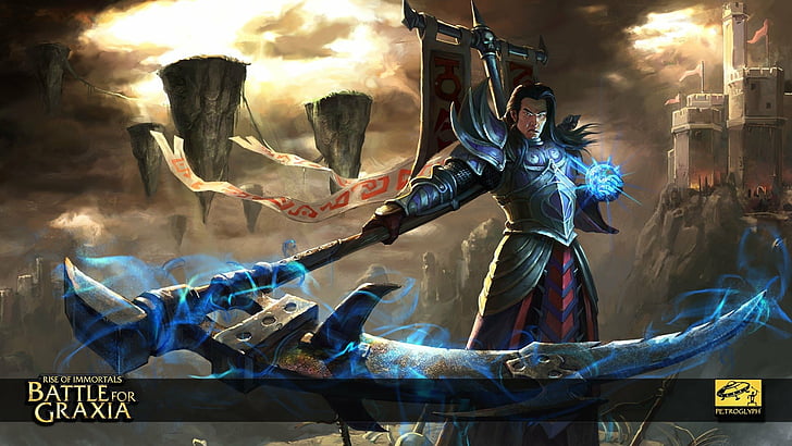 Videospel, Rise Of Immortals: Battle For Graxia, HD tapet