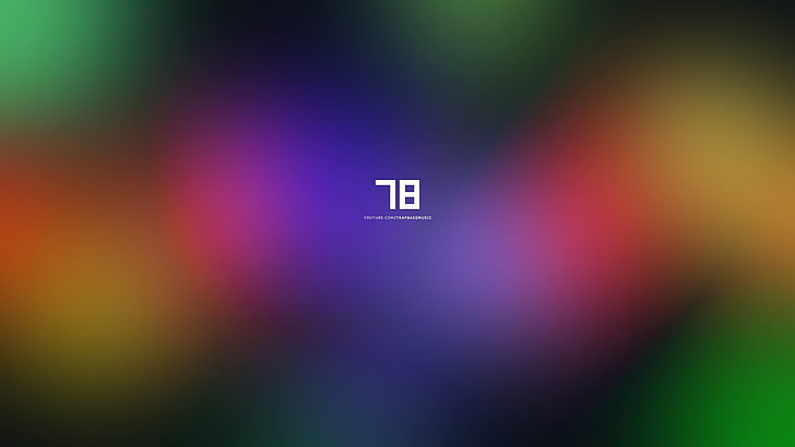 78 text overlay, minimalism, Trap Nation, colorful, HD wallpaper