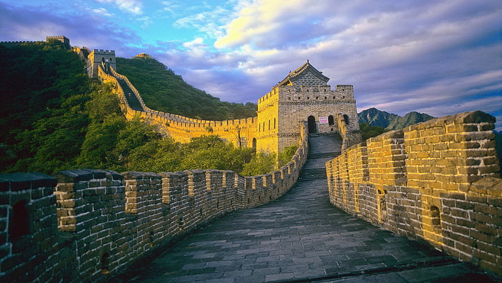 Monuments, grande muraille de Chine, Fond d'écran HD
