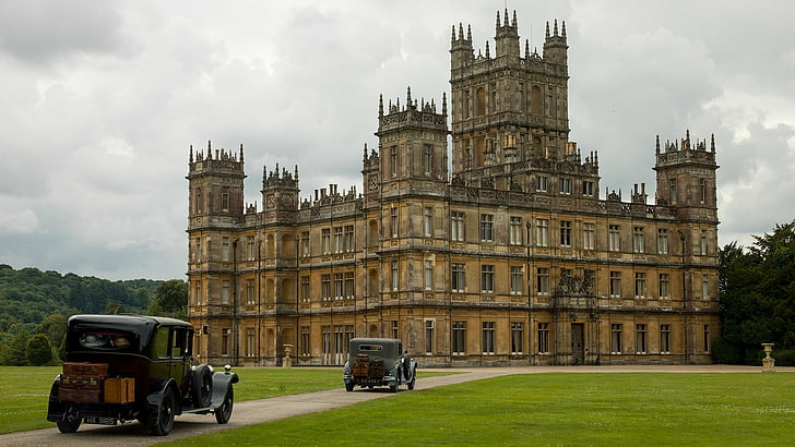 TV-show, Downton Abbey, Castle, HD tapet