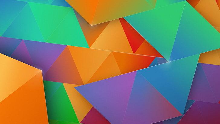 illustration abstraite multicolore, résumé, Fond d'écran HD