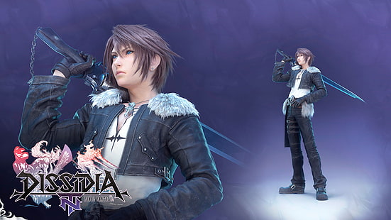 Final Fantasy, Dissidia Final Fantasy NT, Squall Leonhart, Fondo de pantalla HD HD wallpaper