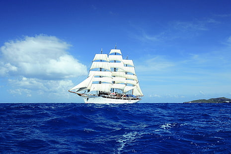 เรือใบ, Corsair, เรือ, ยานพาหนะ, วอลล์เปเปอร์ HD HD wallpaper