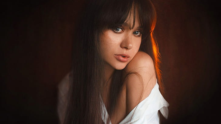 Sexy Russian Brunette Teen Masha