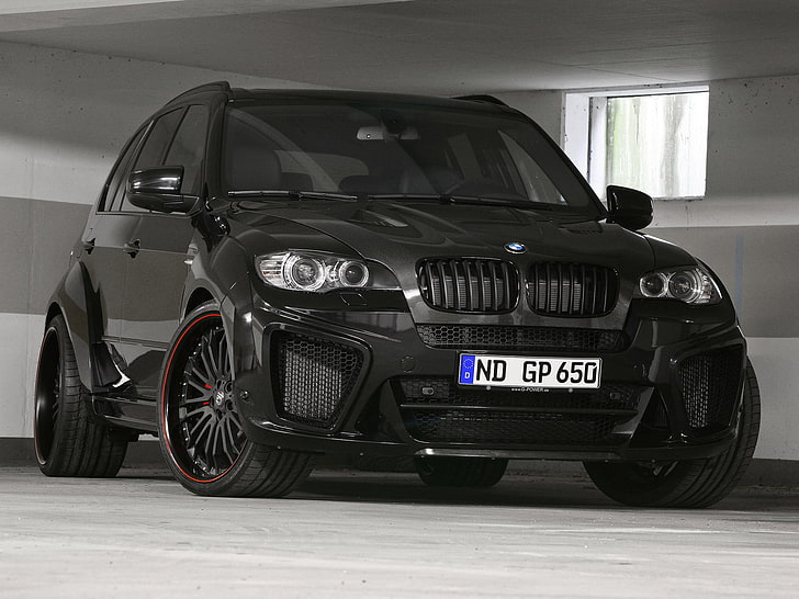 black BMW X5 E70 SUV, bmw x5, bmw, style, cars, black, HD wallpaper