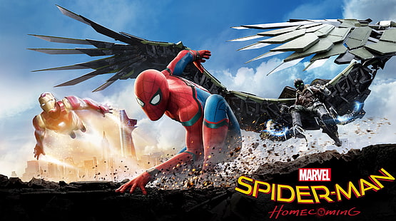 SpiderMan Homecoming 2017 8K, Marvel Spider-Man Home Coming wallpaper, Movies, Spider-Man, Movie, Spiderman, Film, homecoming, 2017, ironman, HD wallpaper HD wallpaper