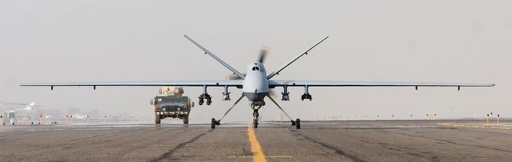 drone uavs general atomics mq 9 reaper, HD wallpaper