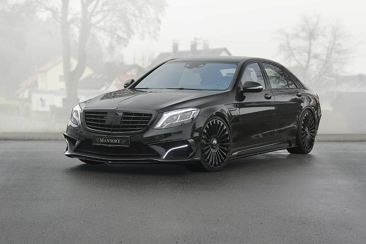 (w222), 2014, amg, benz, mansory, mercedes, s63, tuning, Wallpaper HD
