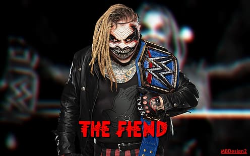 WWE ، Wrestlemania ، المصارعة ، The Fiend ، بطل wwe ، الفن الرقمي، خلفية HD HD wallpaper