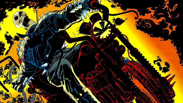 Comics, Ghost Rider, HD wallpaper | Wallpaperbetter