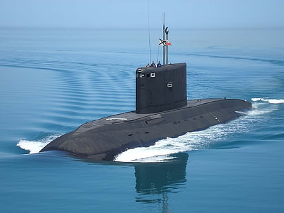 submarine, sea, vehicle, military, HD wallpaper HD wallpaper