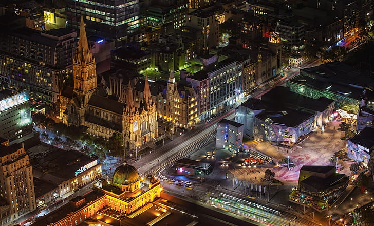 Cities, Melbourne, HD wallpaper