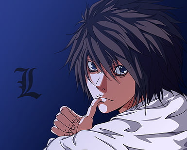 Anime, Death Note, L (Death Note), Sfondo HD HD wallpaper
