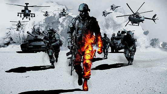 Battlefield ، Battlefield: Bad Company 2، خلفية HD HD wallpaper