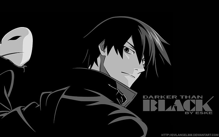 Darker than Black, Hei, anime, HD wallpaper
