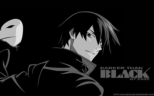 Darker than Black, Hei, anime, HD wallpaper HD wallpaper