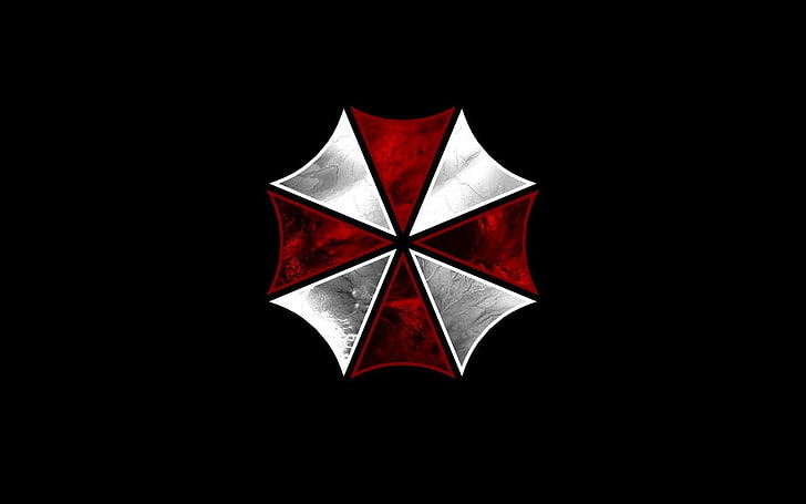 Umbrella Corporation, Resident Evil, logo, HD wallpaper