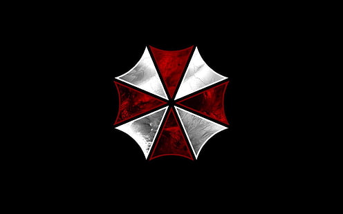 Umbrella Corporation, Resident Evil, logotyp, HD tapet HD wallpaper