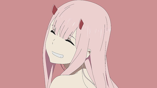 Darling in the FranXX, Zero Two (Darling in the FranXX), Code: 002, filles anime, cheveux roses, Fond d'écran HD HD wallpaper