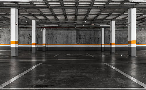architecture, Cesar Bazkez, Garages, Parking, Fond d'écran HD HD wallpaper