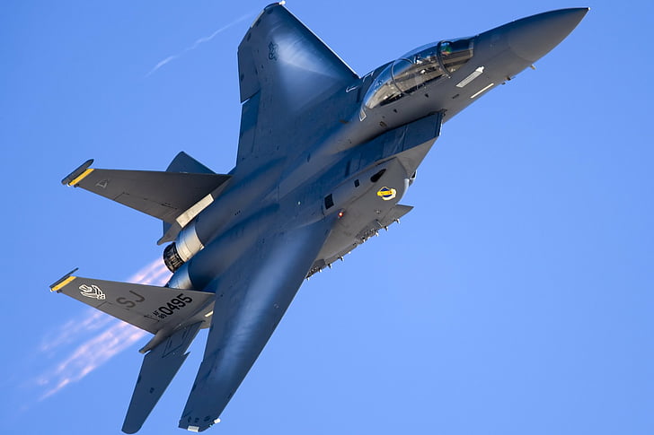 Düsenjäger, McDonnell Douglas F-15E-Schlagadler, McDonnell Douglas F-15-Adler, HD-Hintergrundbild