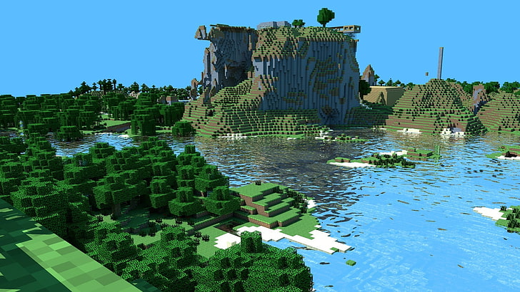 datorspelapplikation, skärmdump av Minecraft-smartphone-applikation, Minecraft, HD tapet
