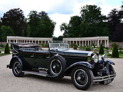 1929, Cabrio, H6B, Hispano-Suiza, Ville, HD-Hintergrundbild HD wallpaper