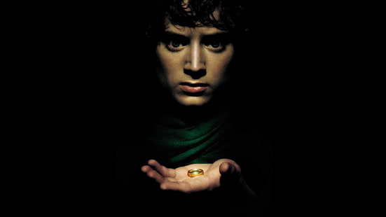 Elijah Wood, Frodo Baggins, film, Penguasa Cincin, Penguasa Cincin: Persekutuan Cincin, Wallpaper HD HD wallpaper