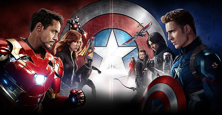 action, america, captain, civil, fighting, marvel, sci-fi, superhero, war, warrior, HD wallpaper
