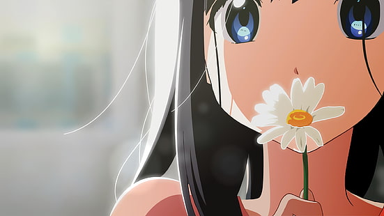 pasar tamako, tamako, daisy, close-up, Anime, Wallpaper HD HD wallpaper