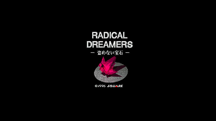 sognatori radicali, videogiochi, tipografia, sfondo nero, Chrono Trigger, Chrono Cross, Sfondo HD