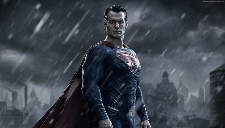 Henry Cavill, Batman v Superman: Świt sprawiedliwości, Superman, film, najlepsze filmy 2015 roku, Tapety HD