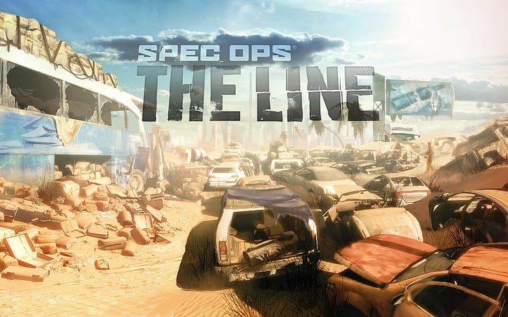 Spec Ops: The Line, 2K Games, Spec Ops: The Line, Action, Shooter, 3d, 3rd Person, Yager Development, 2K Games, HD tapet