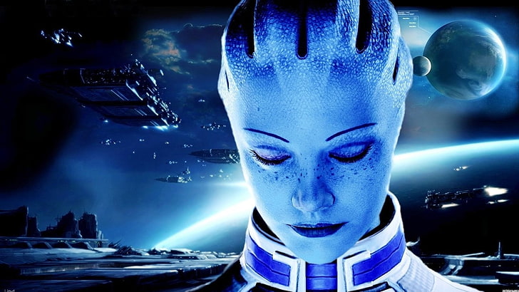 Mass Effect, Liara T'Soni, Sfondo HD