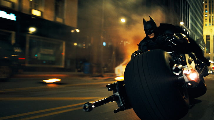 Batman The Dark Knight Motorcycle HD, films, le, sombre, batman, chevalier, moto, Fond d'écran HD