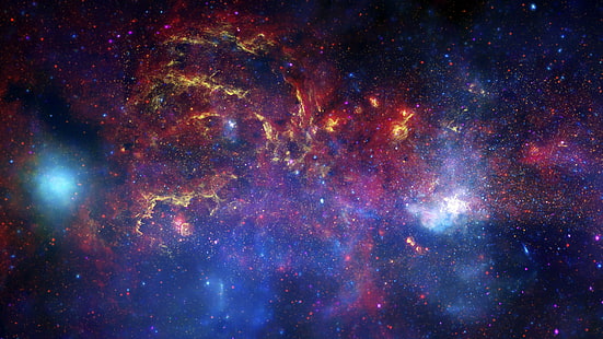 hd 4k uzay galaksisi, HD masaüstü duvar kağıdı HD wallpaper