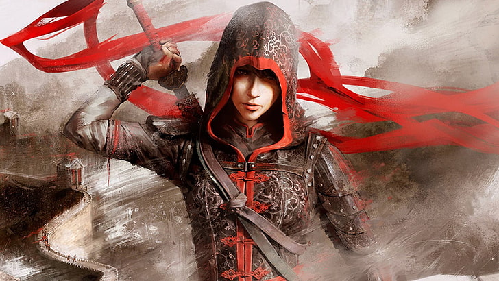 Fond d'écran Assassin's Creed, art fantastique, Assassin's Creed, jeux vidéo, oeuvres d'art, Assassin's Creed: Chronicles, Fond d'écran HD