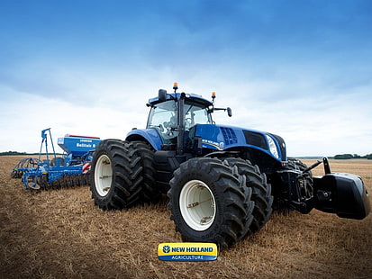 Traktoren, New Holland Traktor, Traktor, HD-Hintergrundbild HD wallpaper