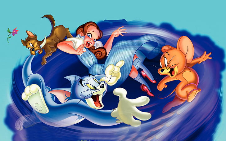 Tom And Jerry And The Wizard Of Oz Desktop Wallpaper Hd For Mobile Phones And Laptops 2560×1600, HD wallpaper