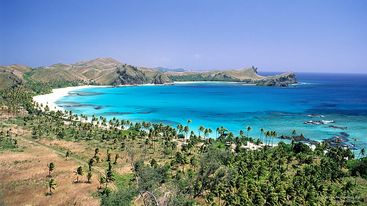 Архипелаг Ясава, Фиджи, острова, HD обои