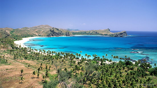 Архипелаг Ясава, Фиджи, острова, HD обои HD wallpaper