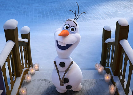 Фильм, Замороженное приключение Олафа, Олаф (Frozen), HD обои HD wallpaper